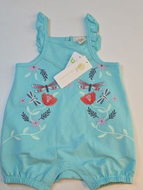 Peek Aqua Baby Romper